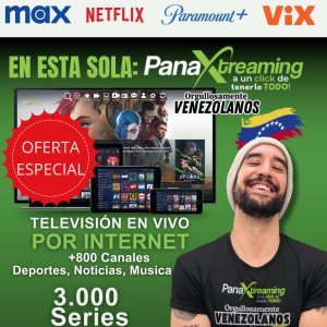 PanaXtreaming: Acceso Premium 1 Pantalla
